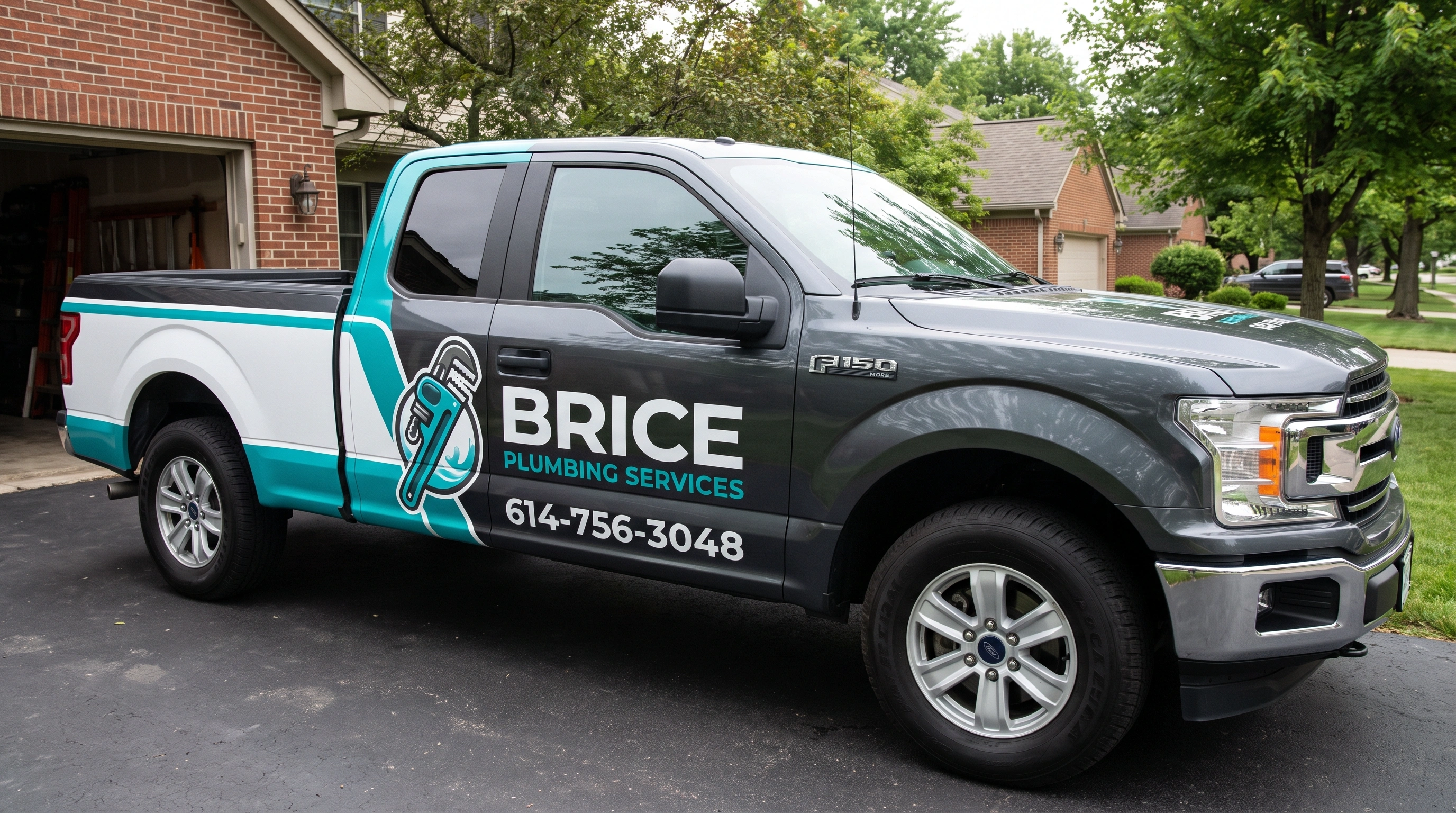 Professional plumber working on residential plumbing in Columbus, OH